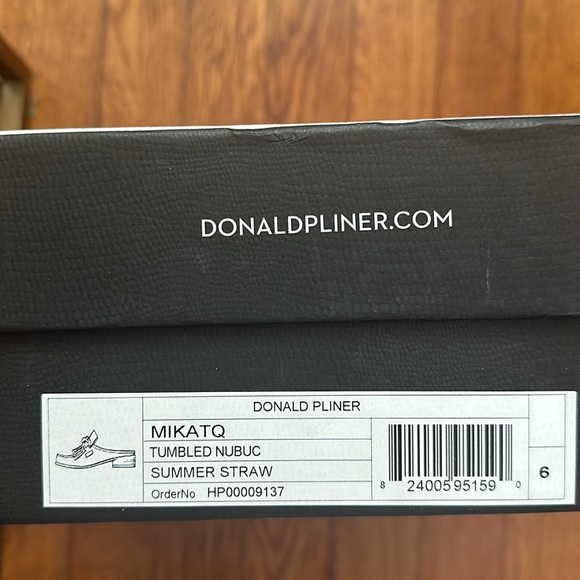 Donald Pliner MIKA Soft Summer Straw Slides sz-6 - Picture 2 of 5